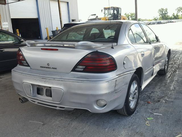 1G2NF52E34M560446 - 2004 PONTIAC GRAND AM S 银色 照片 4