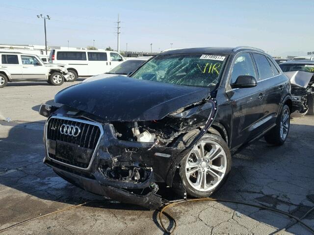 WA1EFCFS1FR002773 - 2015 AUDI Q3 PREMIUM BLACK photo 2