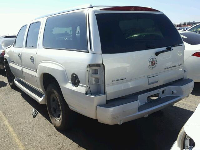 3GYFK66N46G101227 - 2006 CADILLAC ESCALADE E WHITE photo 3