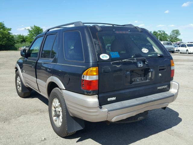 4S6CK58W914405400 - 2001 HONDA PASSPORT E BLACK photo 3