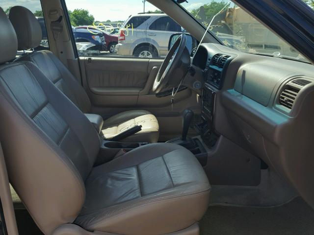 4S6CK58W914405400 - 2001 HONDA PASSPORT E BLACK photo 5