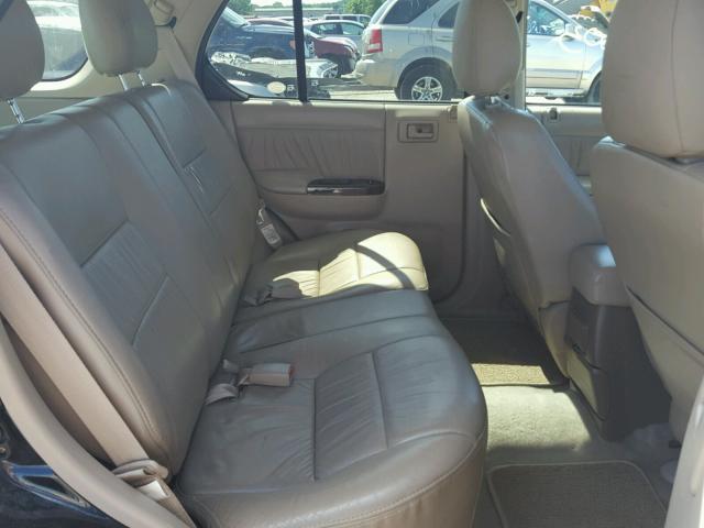 4S6CK58W914405400 - 2001 HONDA PASSPORT E BLACK photo 6