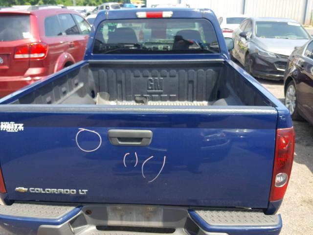 1GCCSCD97A8146058 - 2010 CHEVROLET COLORADO L BLUE photo 6
