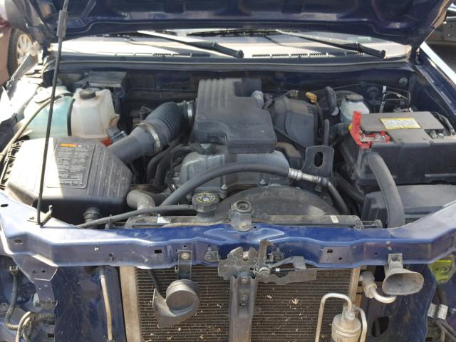 1GCCSCD97A8146058 - 2010 CHEVROLET COLORADO L BLUE photo 7