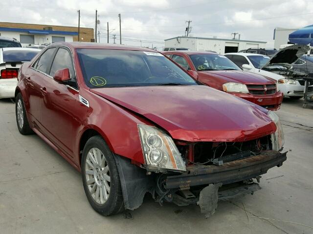 1G6DE5EG1A0135028 - 2010 CADILLAC CTS LUXURY MAROON photo 1