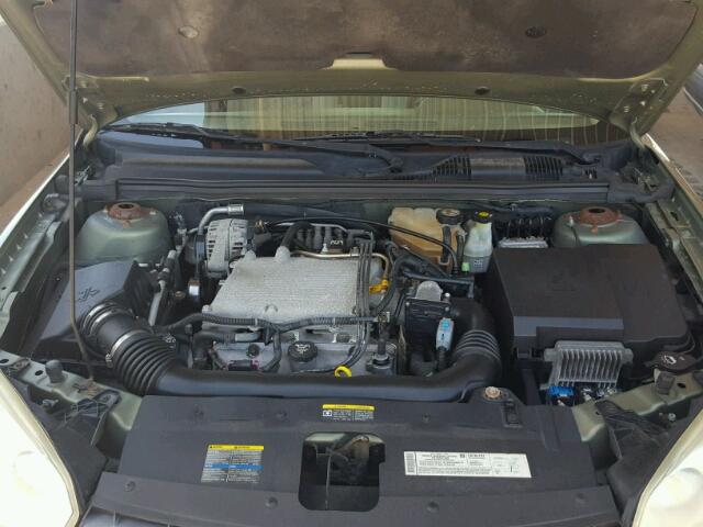 1G1ZT64865F156459 - 2005 CHEVROLET MALIBU MAX 绿色 照片 7