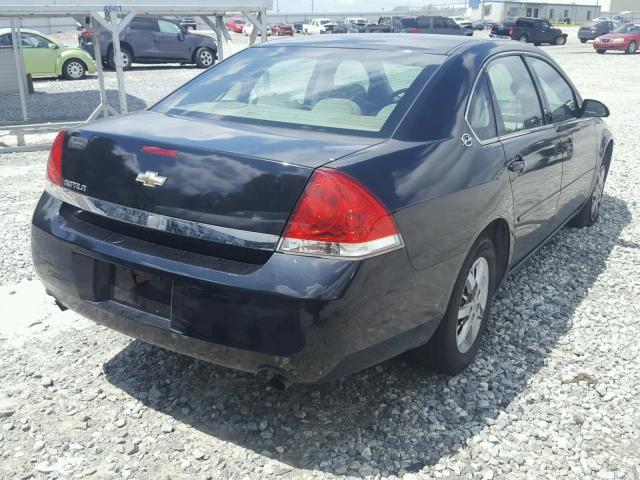 2G1WS551069343255 - 2006 CHEVROLET IMPALA POL BLACK photo 4