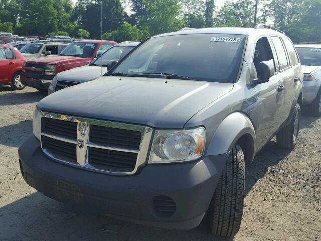 1D8HB38N88F139530 - 2008 DODGE DURANGO SX GRAY photo 2