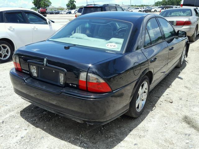 1LNHM87A26Y637708 - 2006 LINCOLN LS BLACK photo 4