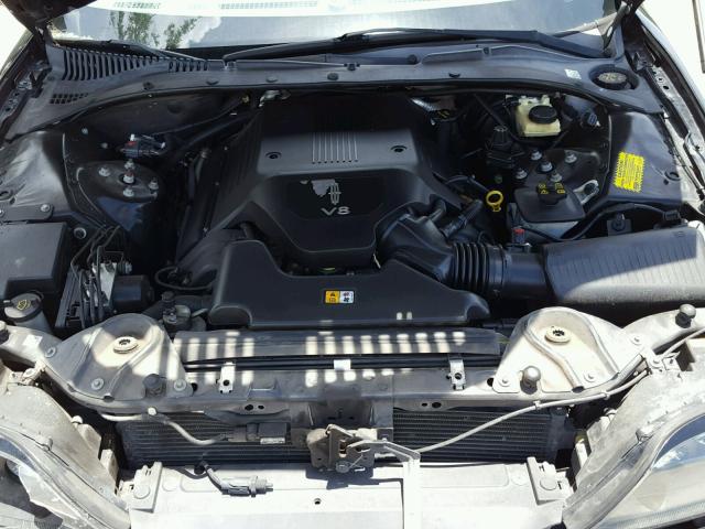 1LNHM87A26Y637708 - 2006 LINCOLN LS BLACK photo 7