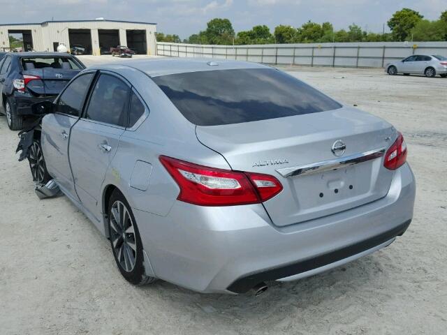 1N4AL3APXHC189801 - 2017 NISSAN ALTIMA SILVER photo 3