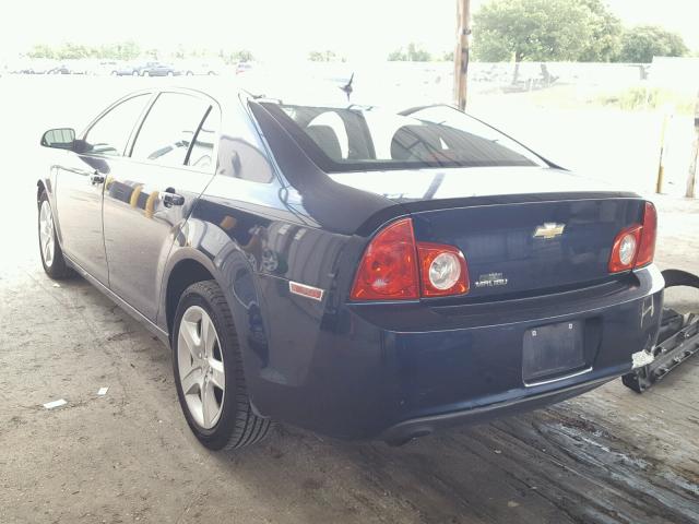 1G1ZB5E19BF140685 - 2011 CHEVROLET MALIBU LS BLUE photo 3