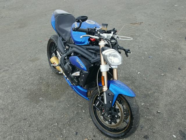 SMTN01PK6ET619065 - 2014 TRIUMPH MOTORCYCLE SPEED TRIP BLUE photo 1