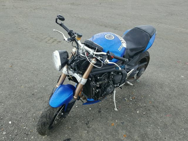 SMTN01PK6ET619065 - 2014 TRIUMPH MOTORCYCLE SPEED TRIP BLUE photo 2