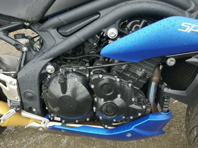 SMTN01PK6ET619065 - 2014 TRIUMPH MOTORCYCLE SPEED TRIP BLUE photo 7