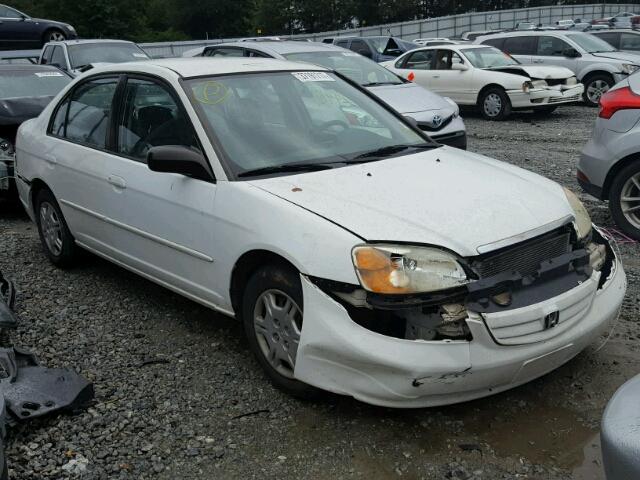 2HGES16582H613556 - 2002 HONDA CIVIC WHITE photo 1