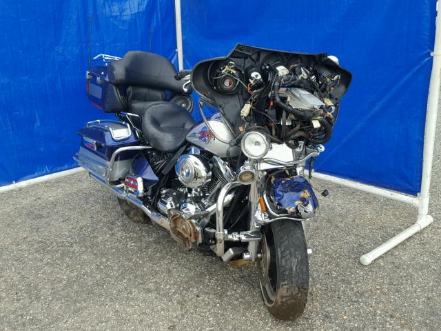 1HD1FC4137Y686665 - 2007 HARLEY-DAVIDSON FLHTCUI Көк фото 1