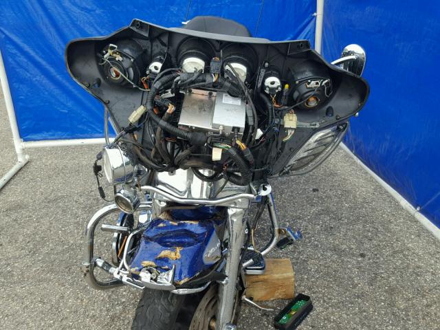 1HD1FC4137Y686665 - 2007 HARLEY-DAVIDSON FLHTCUI Көк фото 9