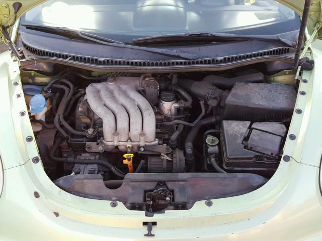 3VWCK21C91M442945 - 2001 VOLKSWAGEN NEW BEETLE 绿色 照片 7