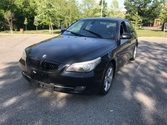 WBANV13598CZ56251 - 2008 BMW 528 XI BLACK photo 2