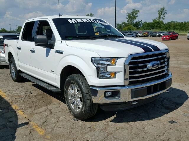 1FTEW1EP0FFC52210 - 2015 FORD F150 SUPER WHITE photo 1