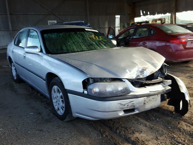 2G1WF52E819271712 - 2001 CHEVROLET IMPALA SILVER photo 1