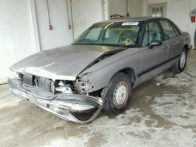 1G4HP52L9SH434677 - 1995 BUICK LESABRE CU GRAY photo 2