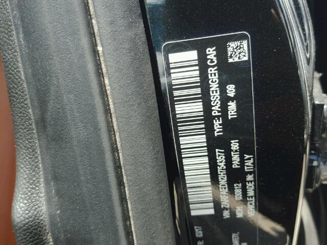 ZARFAEDN2H7543577 - 2017 ALFA ROMEO GIULIA Q4 ნაცრისფერი ფოტო 10