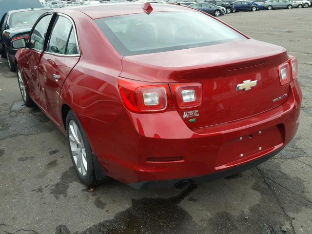 1G11H5SLXEF246648 - 2014 CHEVROLET MALIBU LTZ 红色 照片 3
