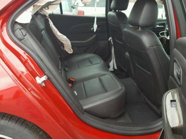 1G11H5SLXEF246648 - 2014 CHEVROLET MALIBU LTZ 红色 照片 6