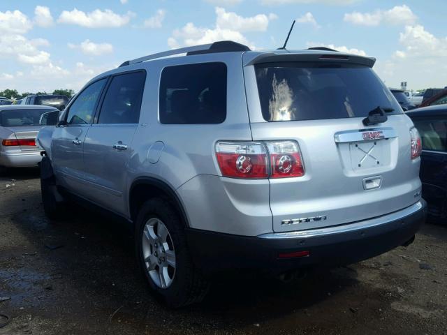 1GKKVRED9CJ411295 - 2012 GMC ACADIA SLT 银色 照片 3