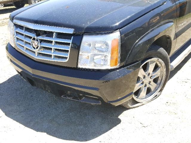 1GYEK63N65R250396 - 2005 CADILLAC ESCALADE L BLACK photo 9