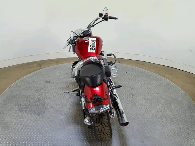 JYAVP31E8CA000707 - 2012 YAMAHA XVS1300 A RED photo 9