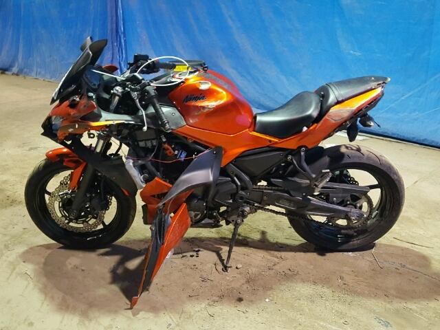 JKAEXEJ10HDA00751 - 2017 KAWASAKI EX650 J ნარინჯისფერი ფოტო 9