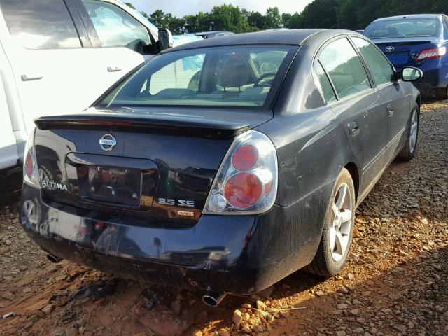 1N4BL11D15C358422 - 2005 NISSAN ALTIMA SE BLACK photo 4