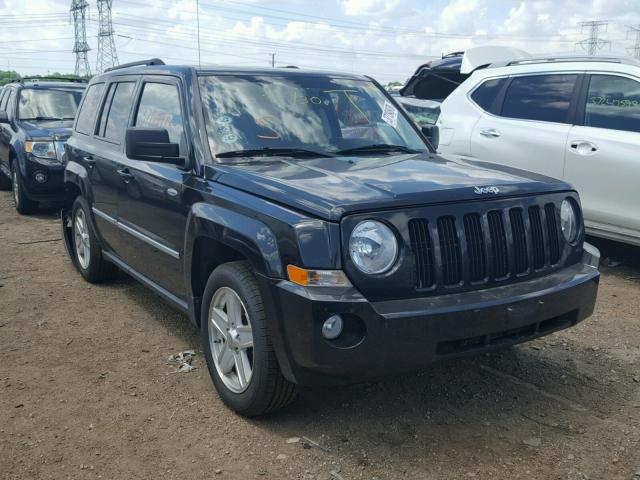 1J4NT1GA2AD647019 - 2010 JEEP PATRIOT SP BLACK photo 1