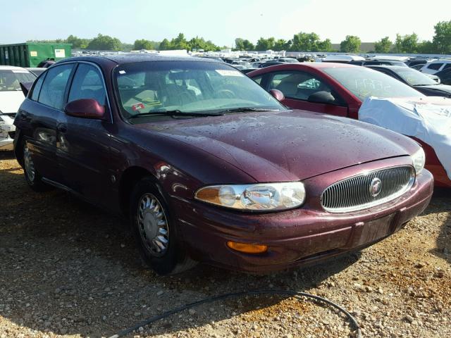 1G4HP52K234117422 - 2003 BUICK LESABRE CU BURGUNDY photo 1