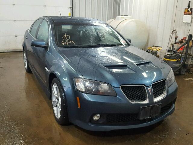 6G2EC57Y49L179572 - 2009 PONTIAC G8 GT BLUE photo 1