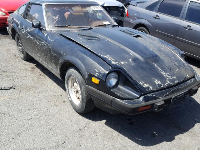 JN1HZ04S5DX574842 - 1983 DATSUN 280ZX BLACK photo 1