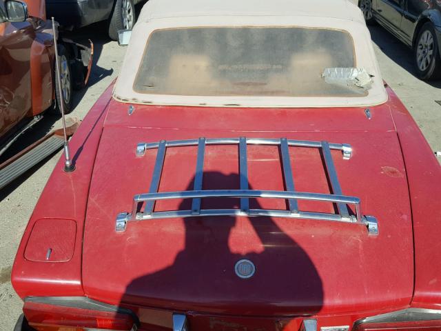 124CS000168234 - 1980 FIAT SPIDER RED photo 6