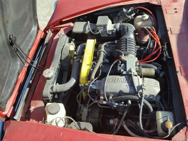 124CS000168234 - 1980 FIAT SPIDER RED photo 7