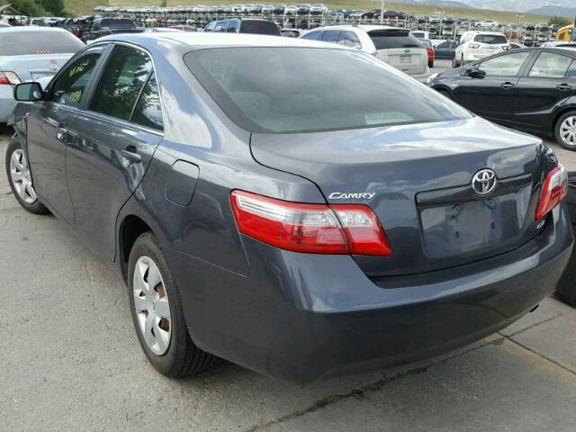 4T1BE46K18U213761 - 2008 TOYOTA CAMRY CE GRAY photo 3