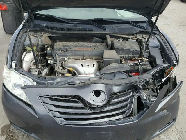 4T1BE46K18U213761 - 2008 TOYOTA CAMRY CE GRAY photo 7