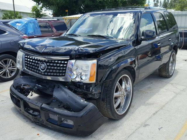 1GYEK63NX2R102523 - 2002 CADILLAC ESCALADE L შავი ფოტო 2