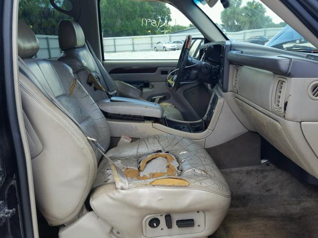 1GYEK63NX2R102523 - 2002 CADILLAC ESCALADE L შავი ფოტო 5