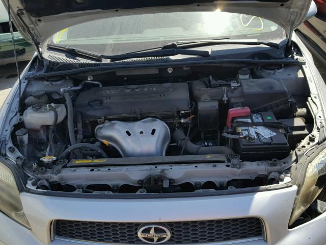 JTKDE177670192779 - 2007 TOYOTA SCION TC 银色 照片 7
