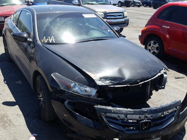 1HGCS1B34BA011294 - 2011 HONDA ACCORD LX- BLACK photo 1