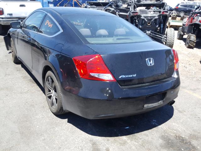 1HGCS1B34BA011294 - 2011 HONDA ACCORD LX- BLACK photo 3