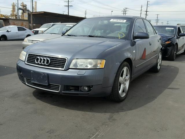 WAUJT68E85A055521 - 2005 AUDI A4 3.0 BLUE photo 2