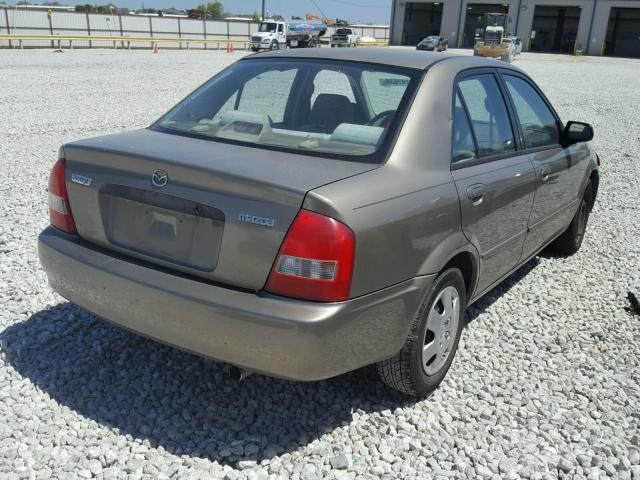 JM1BJ2227Y0220845 - 2000 MAZDA PROTEGE DX TAN photo 4